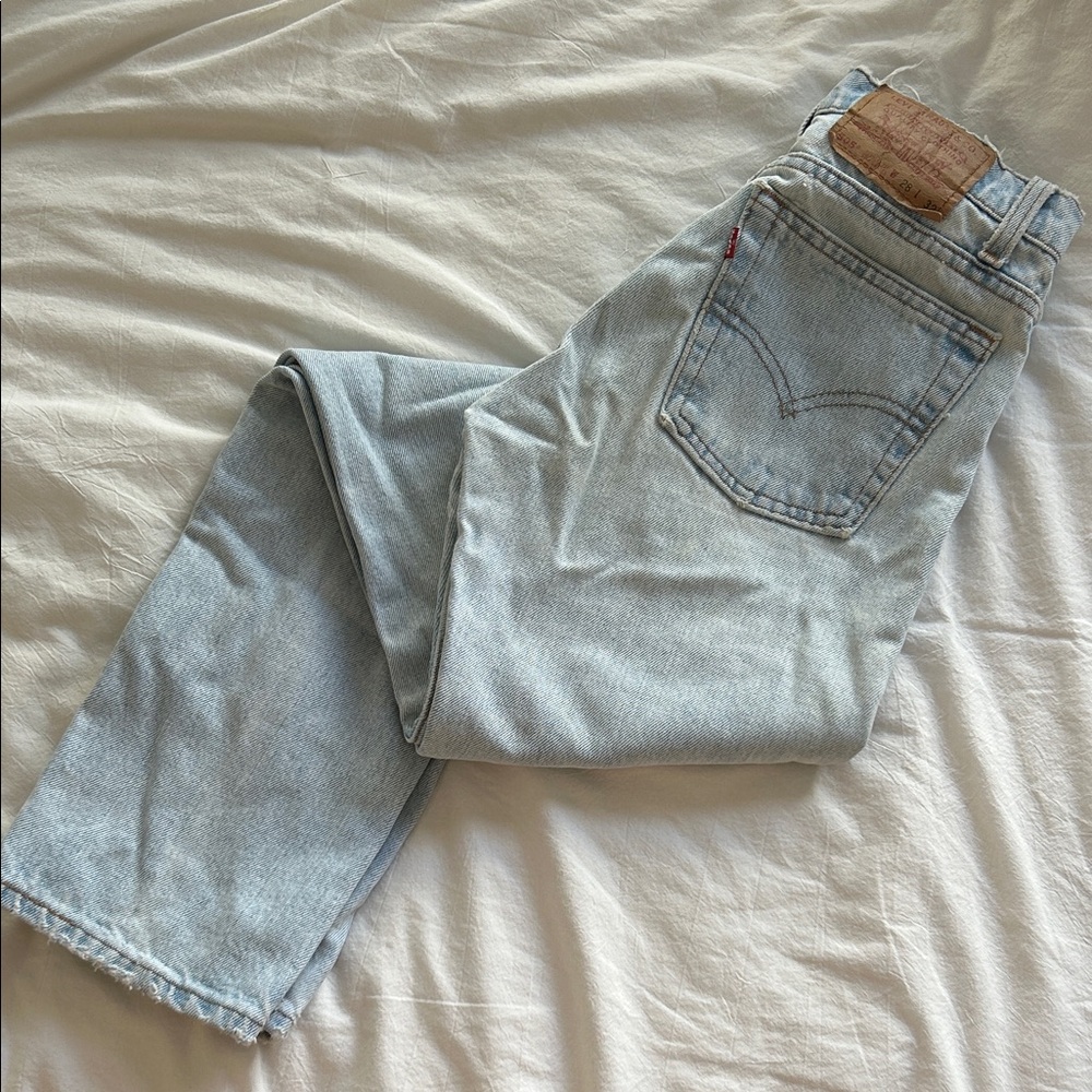 Levi's Light Wash Vintage 505s